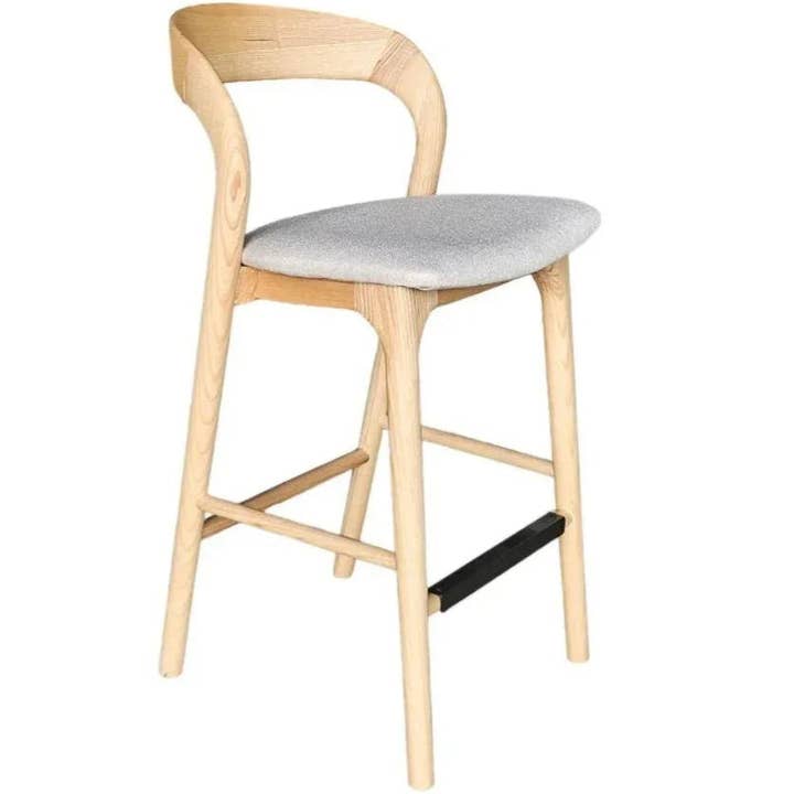 Rotondo Lederen Barkruk voor wholesale door LOOMLAN