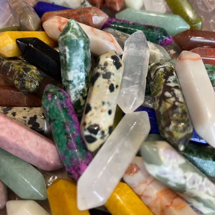 Wax Apothecary - Wholesale Spiritual Stone/Crystal - Assortment of Crystal & Gemstone Points : Double Terminated