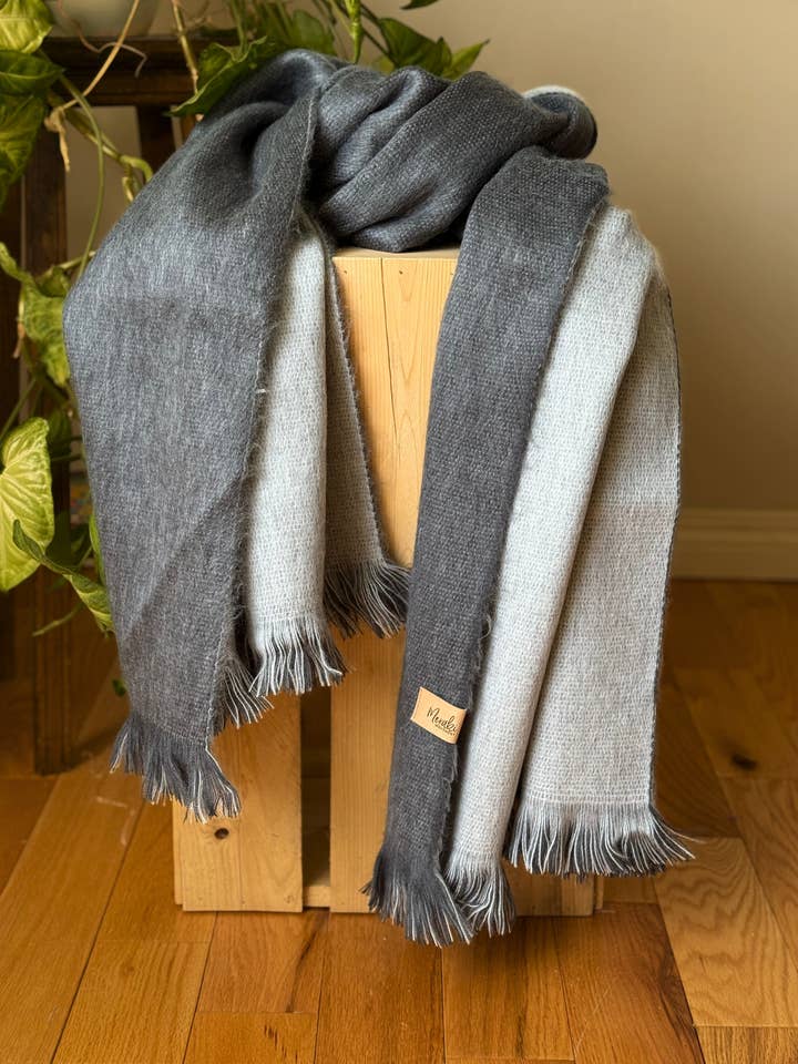 Posh Alpaca Blanket Scarf for wholesale by Meraki Movement