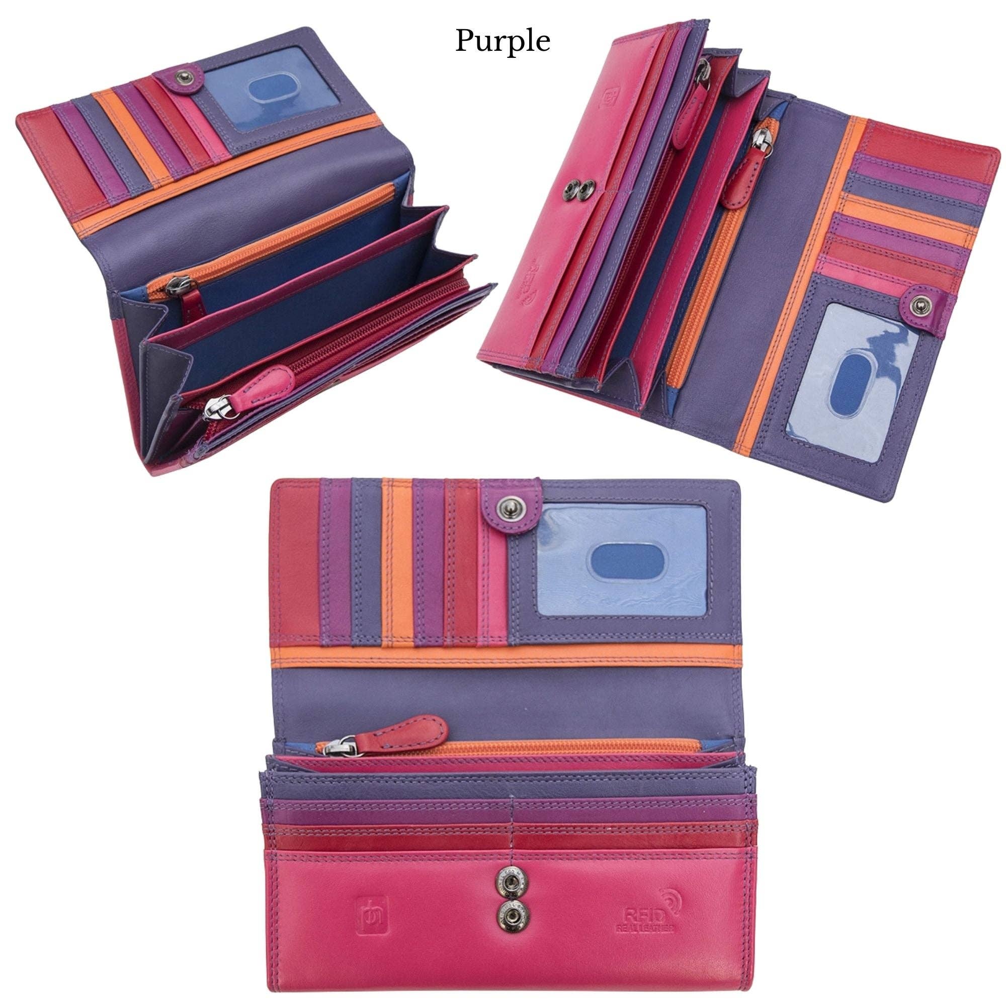 PRIMEHIDE - Wholesale Wallet - Women's - London Collection Large Matinee Purse - 60895