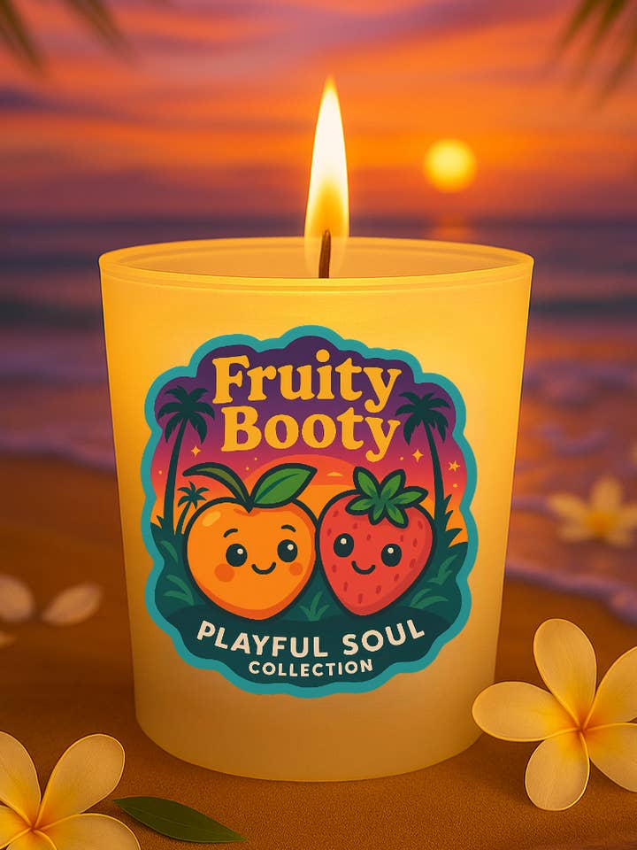 Bougie Fruity Booty pour la vente par Ohanale