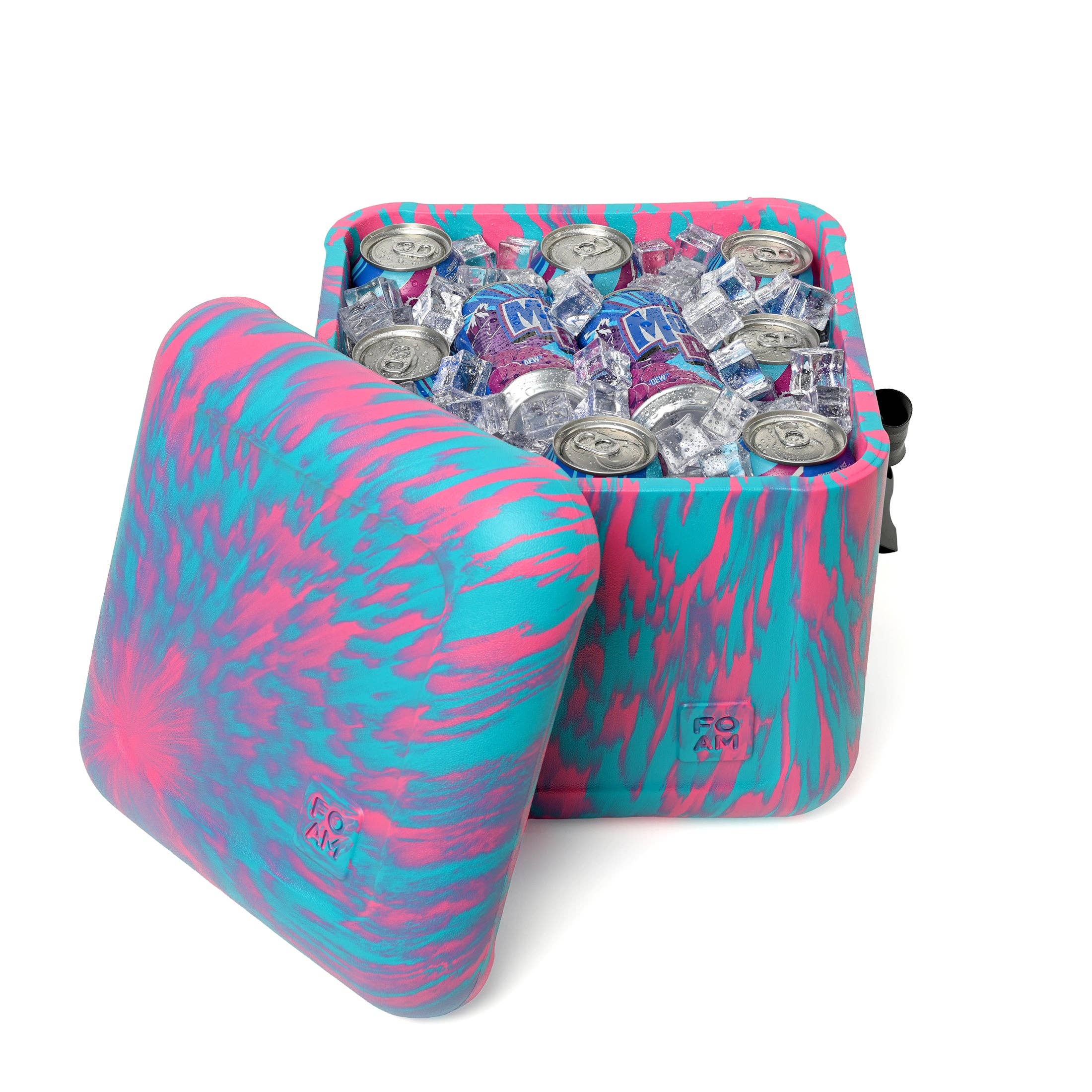 FOAM LLC – Großhandel Kühler/Kühltasche – Cyan & Pink Vollwirbel11