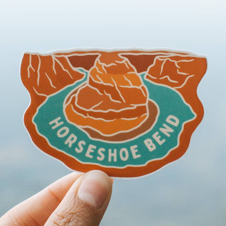 Horseshoe Bend | Aufkleber für den Großhandel von Roaming Heart
