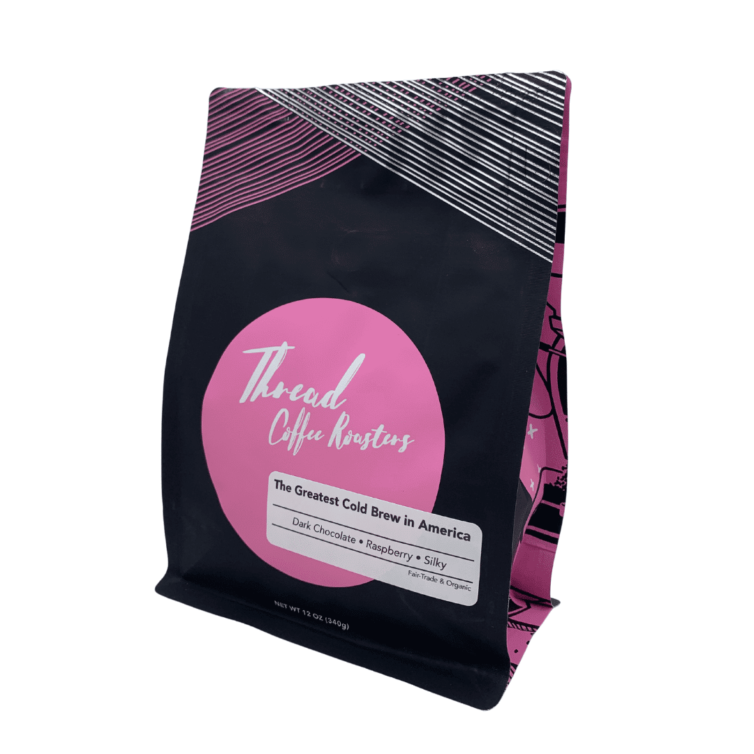 Thread Coffee Roasters - Wholesale Coffee Beans - The Greatest Cold Brew In America | Medium Roast | 5lbs Bag1