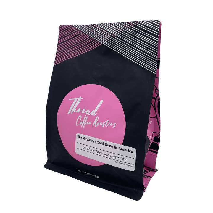 Thread Coffee Roasters - Wholesale Coffee Beans - The Greatest Cold Brew In America | Medium Roast | 5lbs Bag1