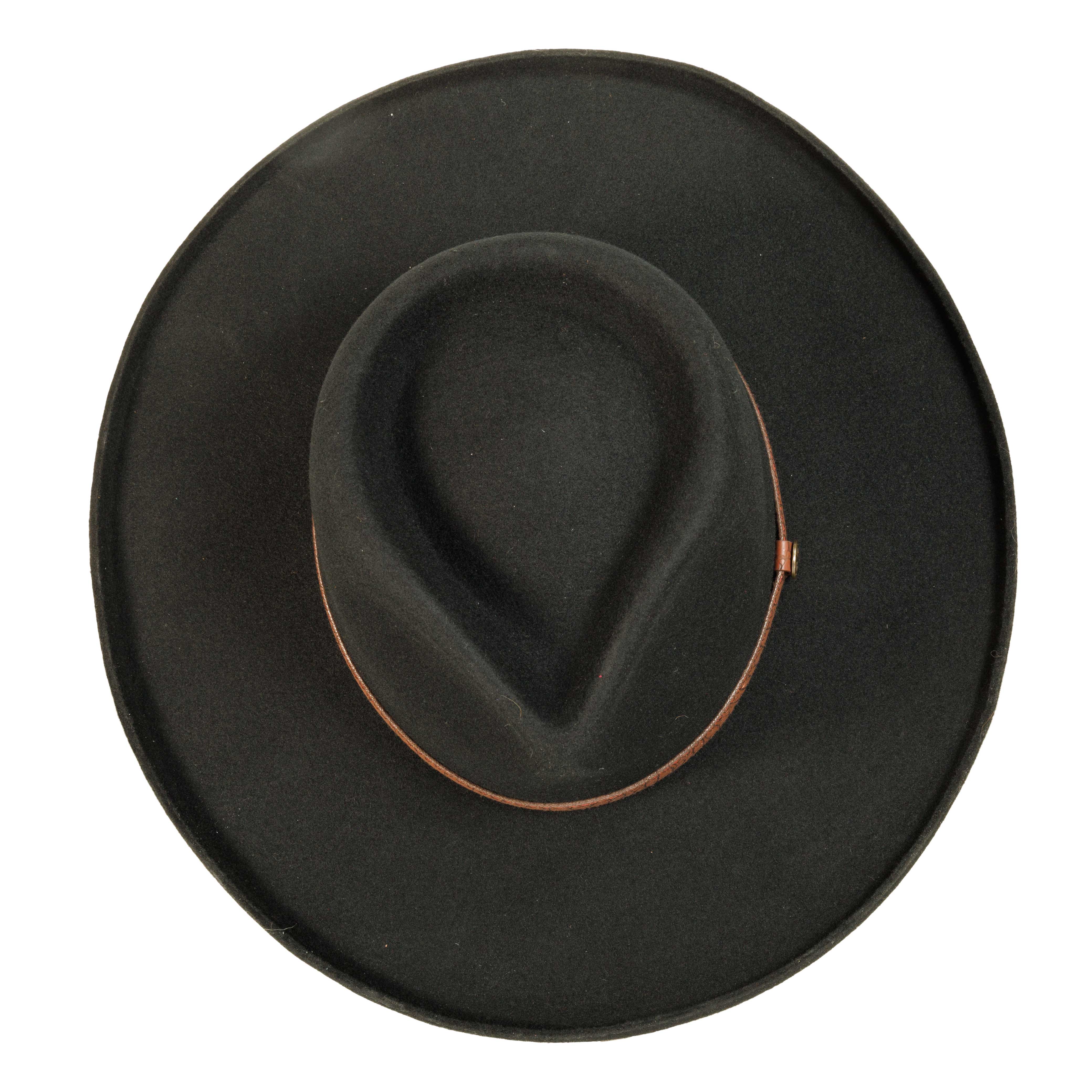 American Hat Makers - Vendita all'ingrosso Fedora - Unisex - Cappello Fedora in feltro di lana con bordo stretto - modello Hudson7