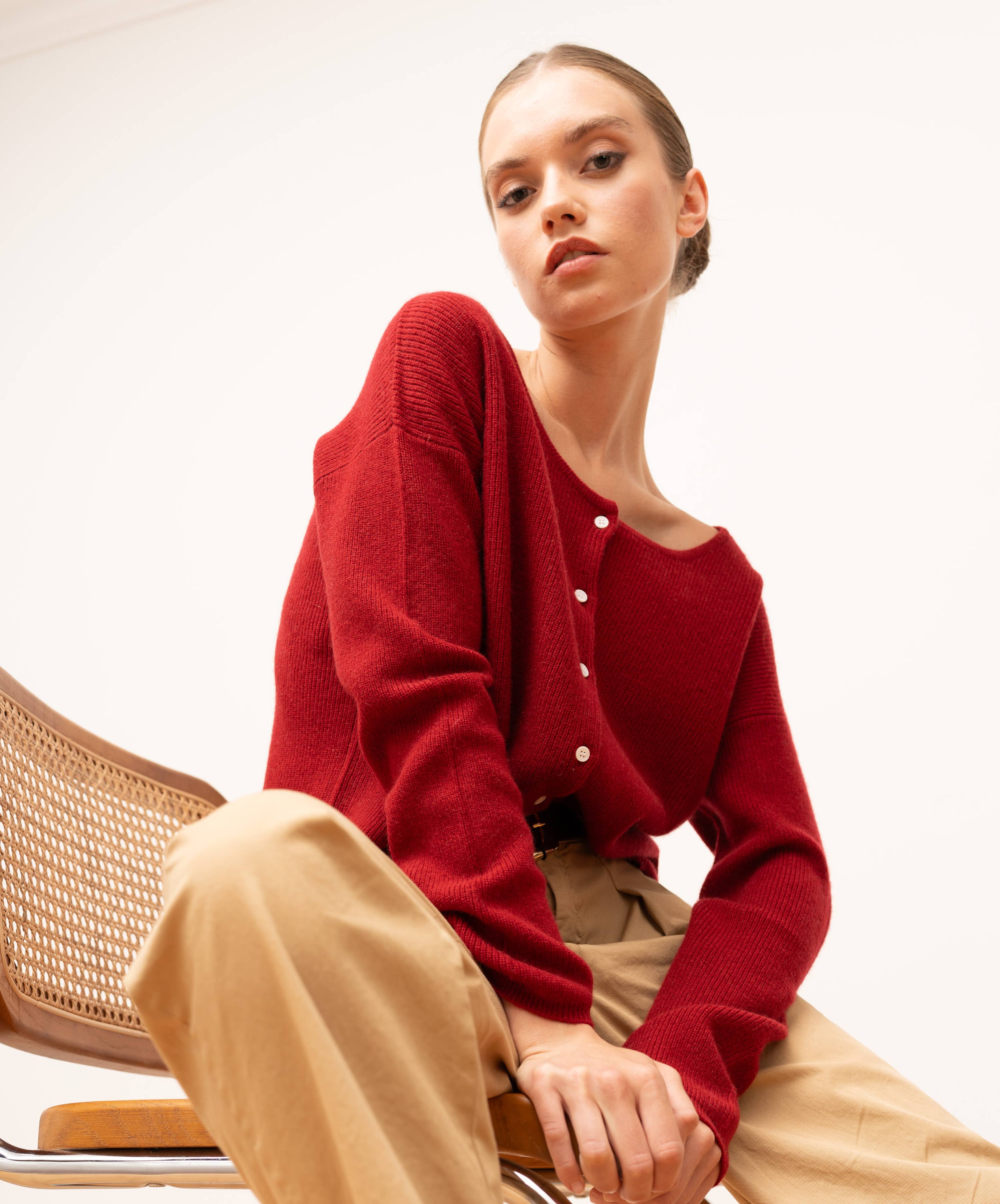 Bel Cashmere S.C. - Wholesale Cardigan - Dames - Camille cardigan van puur kasjmier2