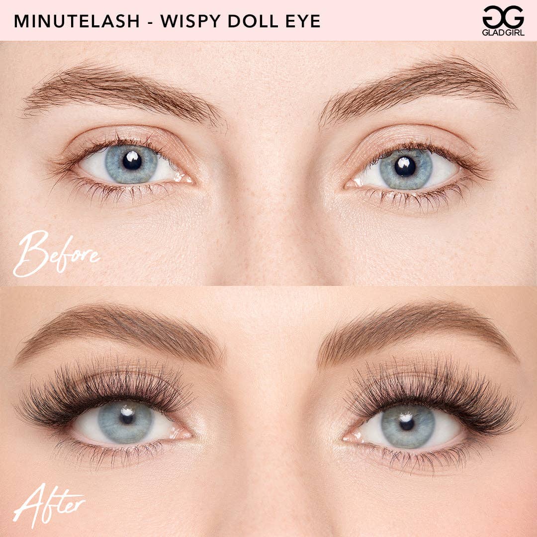 GladGirl – wholesale Lösögonfransar – Wispy Dockögon MinuteLash0