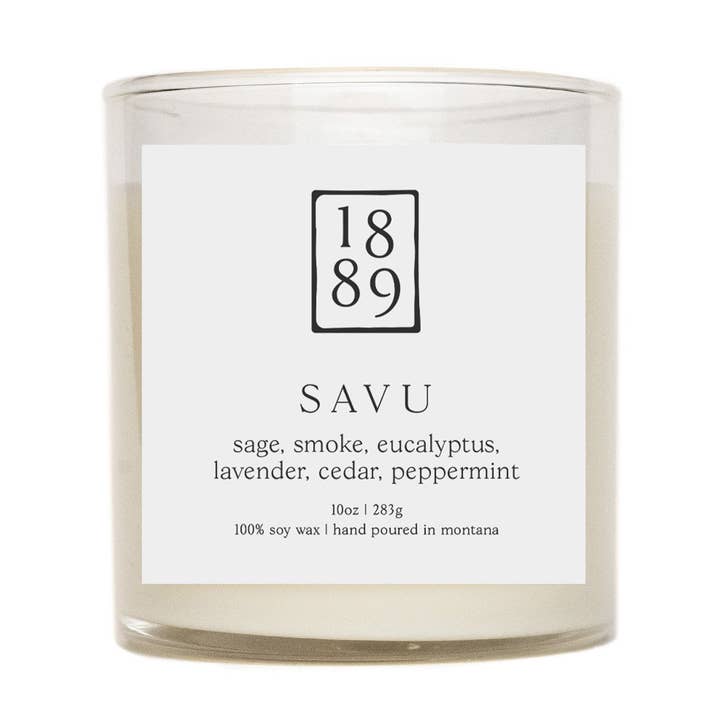 Candela Savu 10oz - Senza Scatola per la vendita all'ingrosso da parte di 1889 Wax Lighting