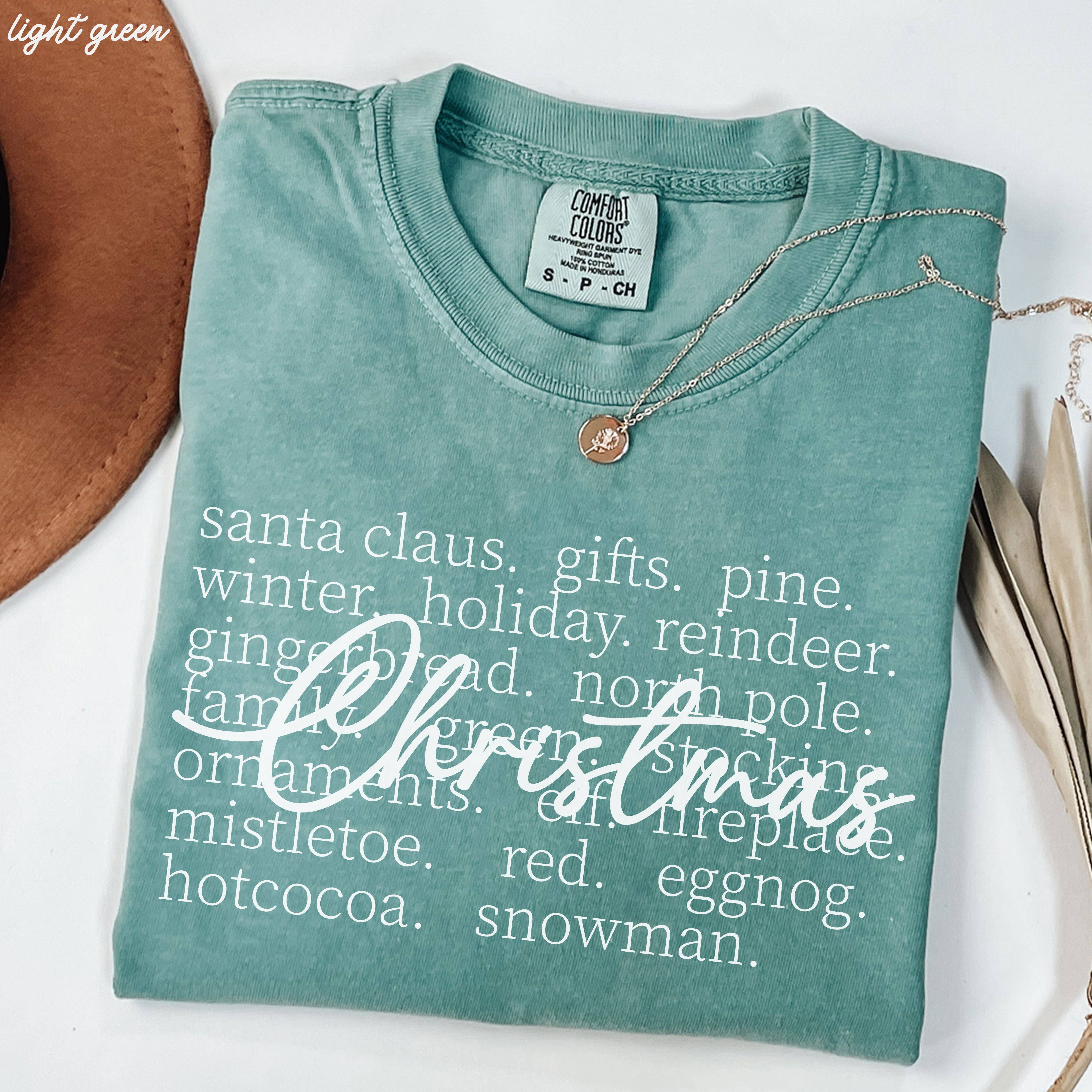 Chloe Vs Tank - Vente T-shirt sérigraphié – unisexe - T-shirt Christmas Words *7 couleurs (S-3X)2