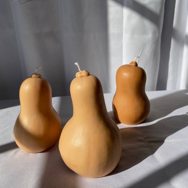 Butternut Small Squash Candle for wholesale on Faire1