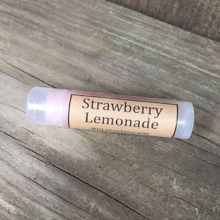 Urbanfarmergirls - Wholesale Lip Balm - Strawberry Lemonade Natural Lip Balm6