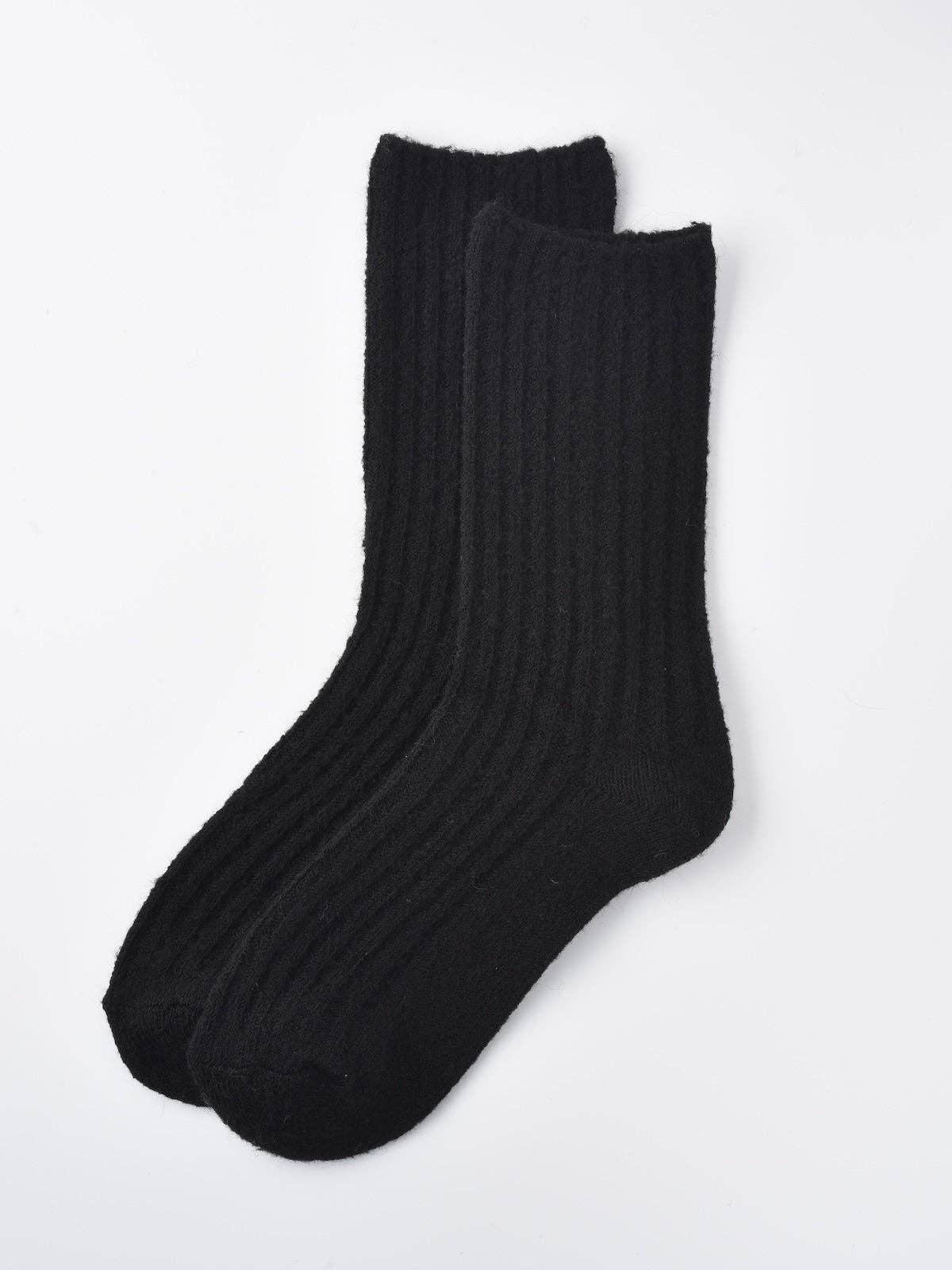 Funkyrel® Atzbranding Limited - Wholesale Socks - Women's - Rufia - 5-Pair Set of Solid Color Wool-Blend Socks7