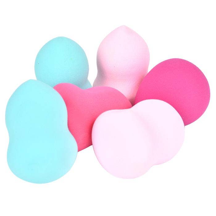 Donnamax Inc. - Wholesale Makeup Sponge/Blender - 48 Case, Pack of 3 Blending Sponges (Latex Free) SIMPLOSOPHY