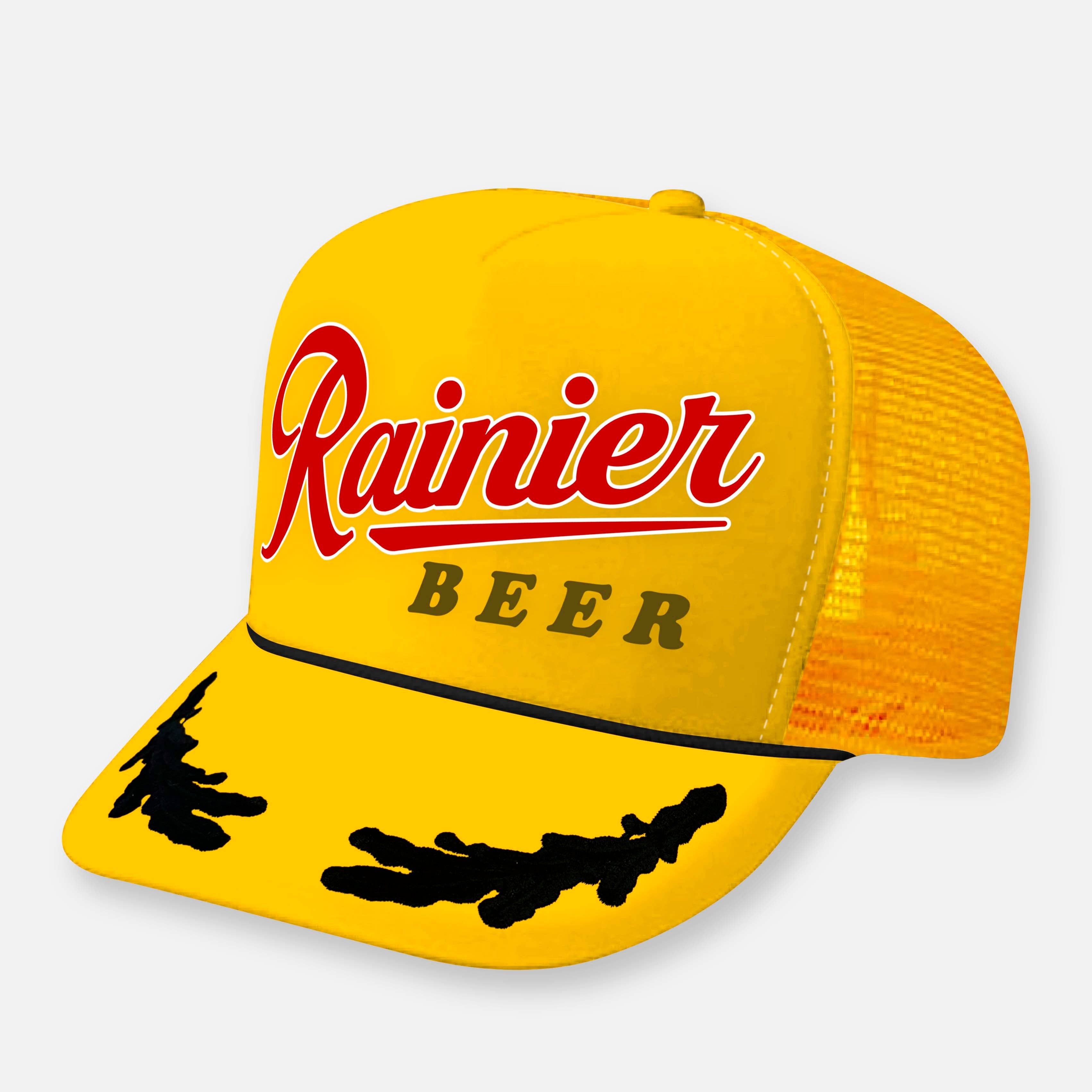 Webig Moto Company - Wholesale Trucker Hat - Unisex - RAINIER BEER HAT3