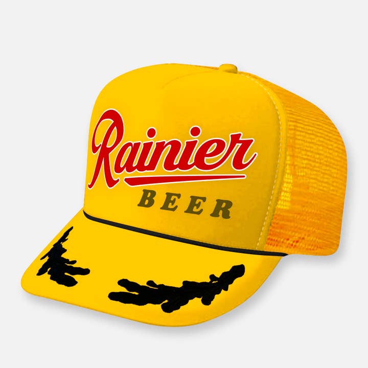 Webig Moto Company - Wholesale Trucker Hat - Unisex - RAINIER BEER HAT3