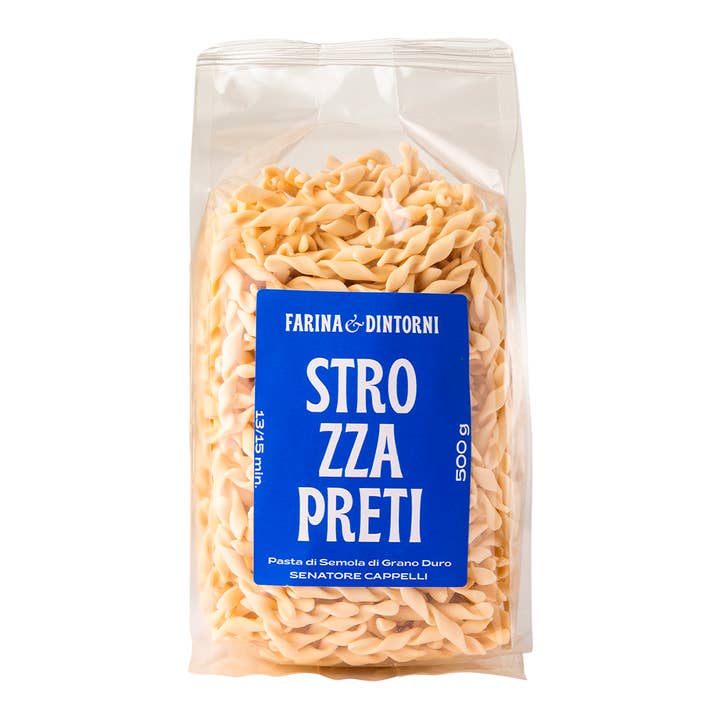 Strozzapreti af semulje Senatore Cappelli 500g for engroshandel hos farinaedintorni