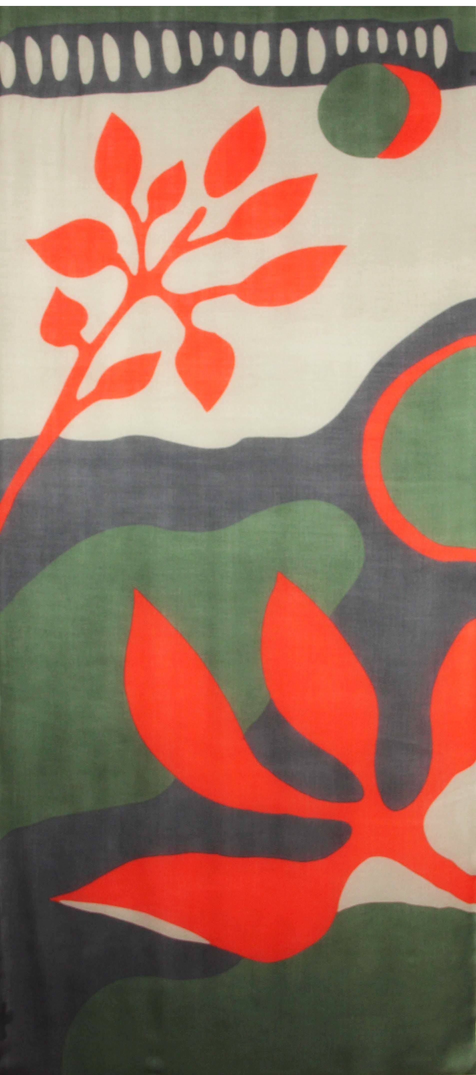 Les Belles Vagabondes - Vendita all'ingrosso Sciarpa - Donna - Sciarpa Lana Palma Kaki0