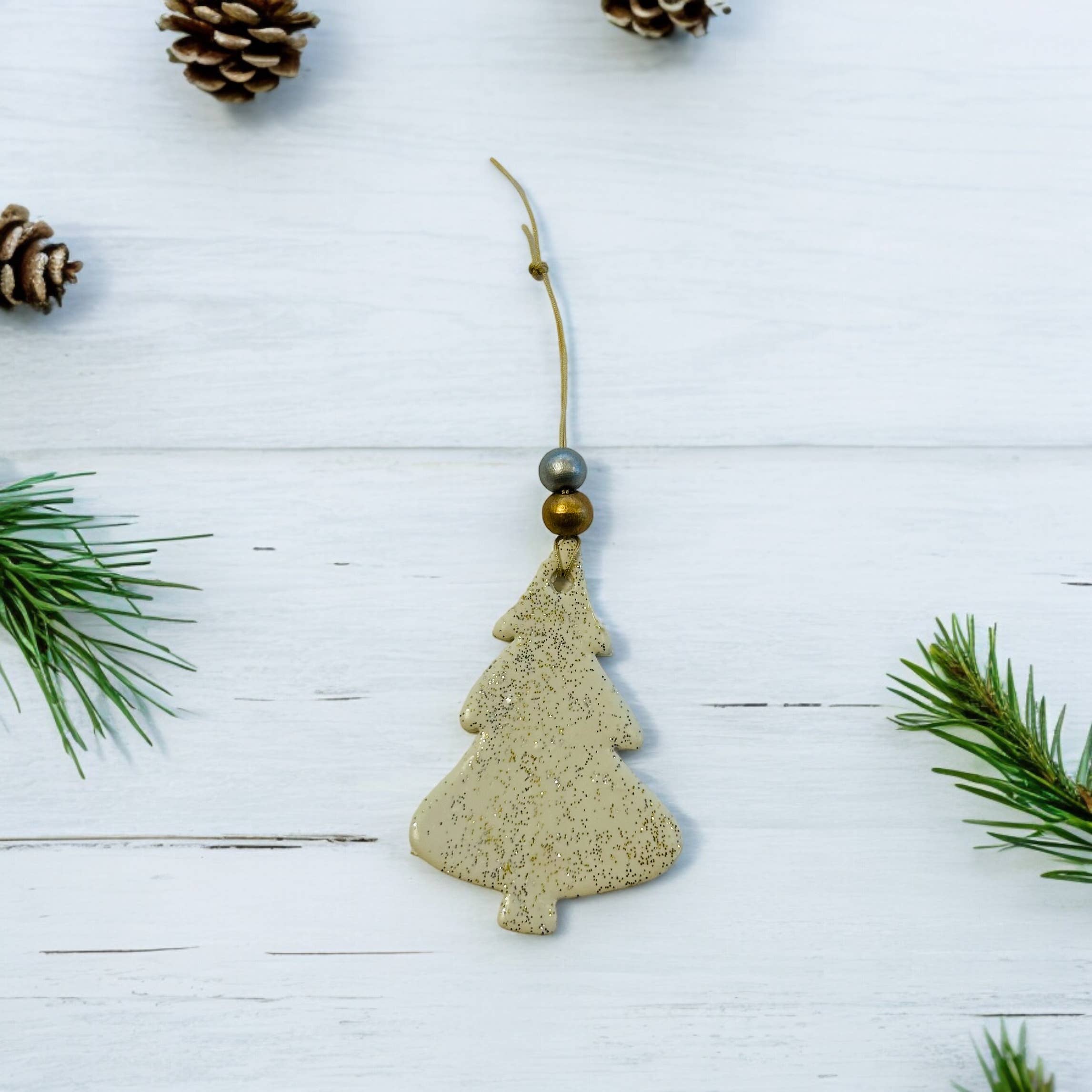 Sassy Sacha Jewelry - Wholesale Ornament - Minimal Christmas Ornaments Handmade - Tree, Star & Dove3