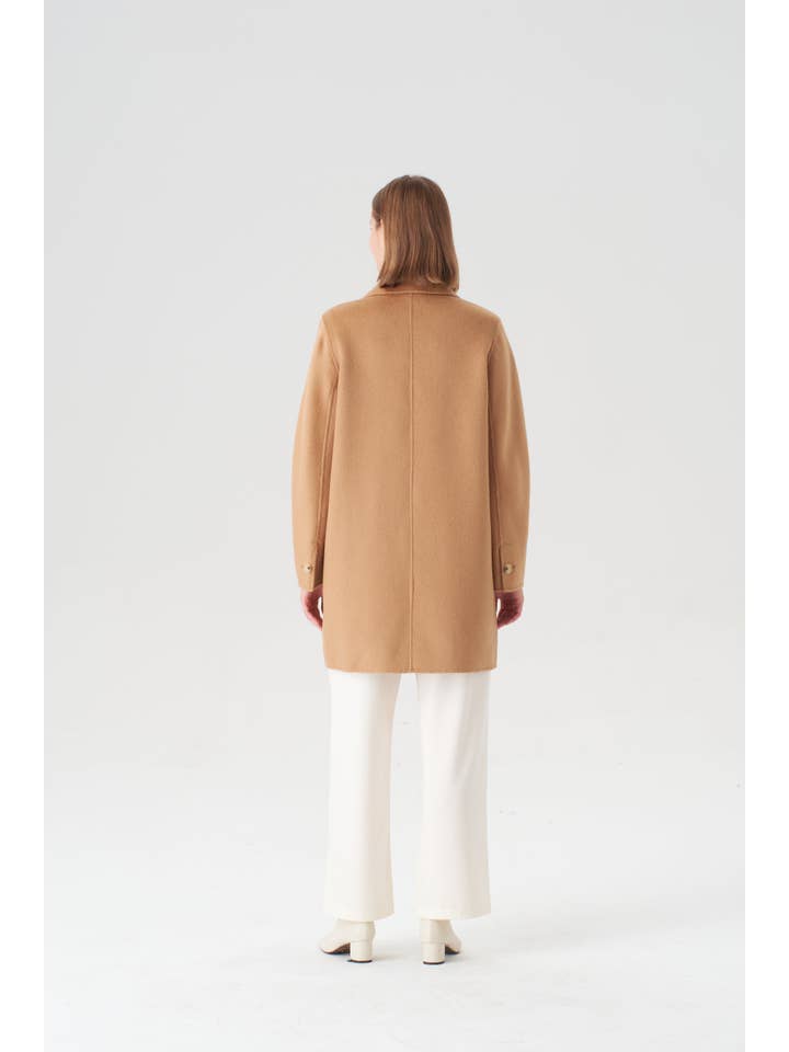 The Walking Coat - Camel for wholesale on Faire