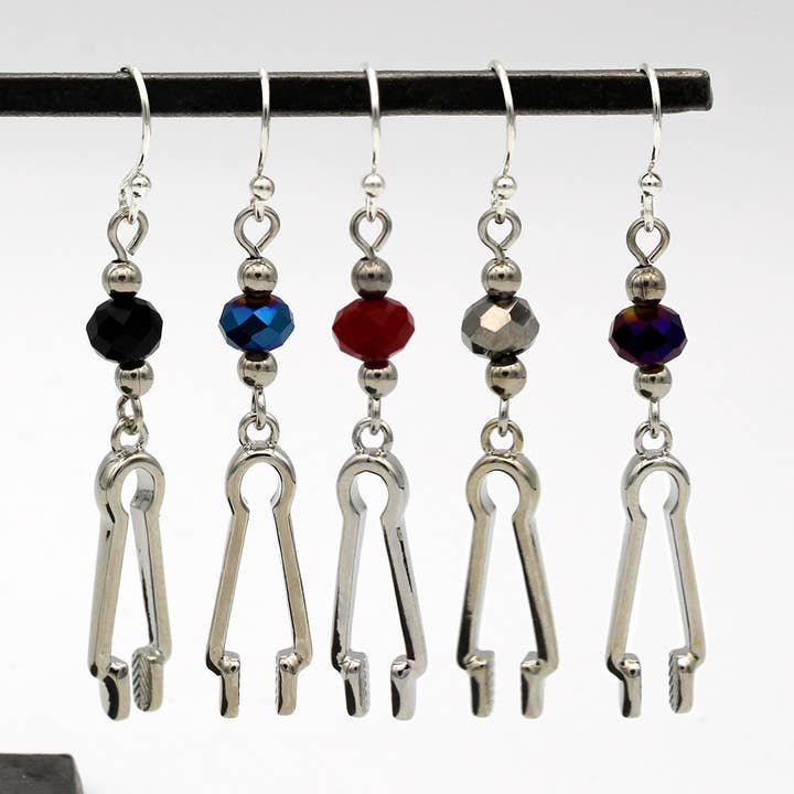 Brincos Encanto de Sopro de Vidro: Padrão Frisado por atacado de Chrysler Museum of Art