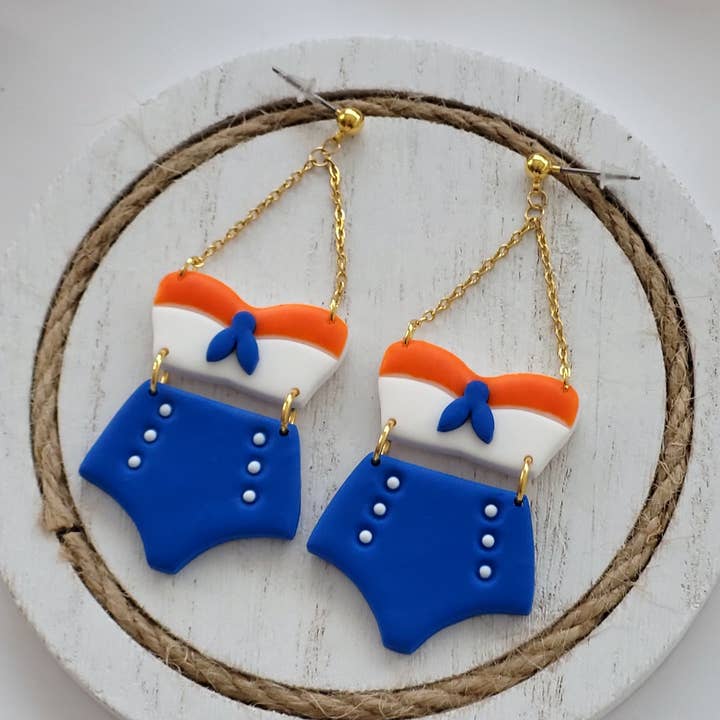 Brincos de Biquíni Vintage por atacado de Sweets & Pearls