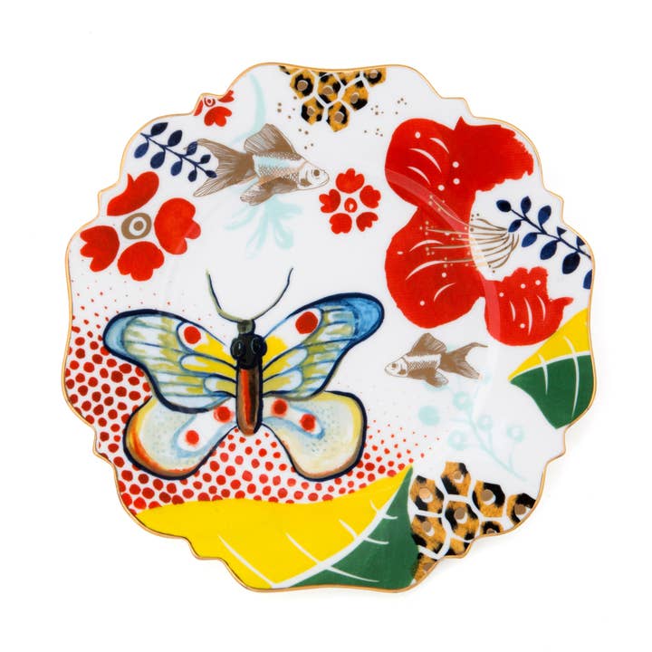Butterfly Side Plate for wholesale by LyndalT