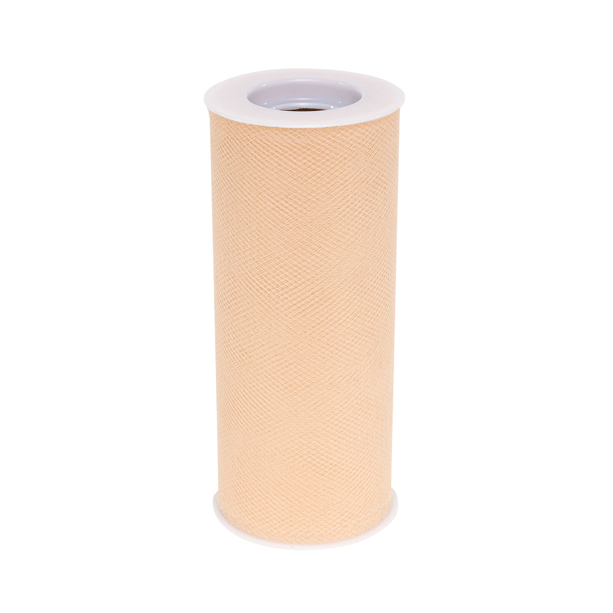 Tulle Roll 6" x 25yds - Tan for wholesale on Faire