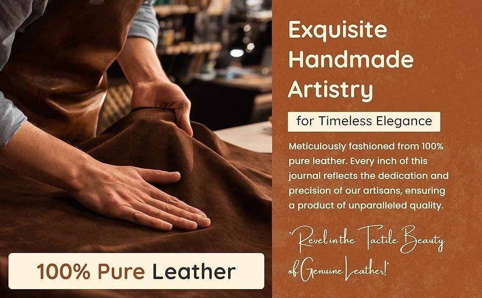 Tuzech Leather – wholesale Journal och dagbok – TUZECH läderklätt anteckningsbok med grimoirestil och ojämna kanter för män och kvinnor125