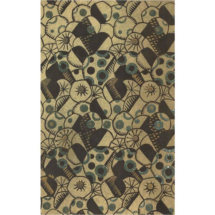 Found Image Press - Wholesale Magnet - Magnet DA-120 Black and Brown Shapes