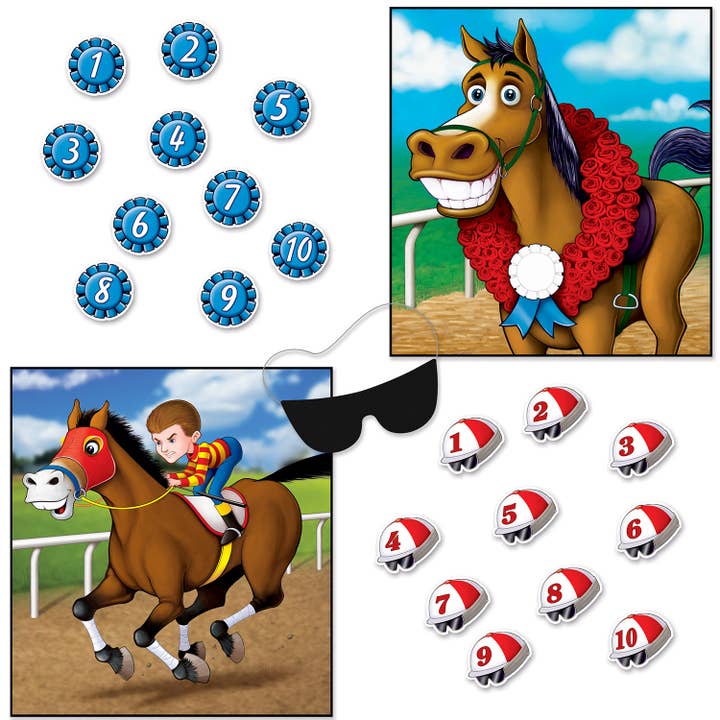 Juegos de fiesta de carreras de caballos para venta al por mayor de Beistle
