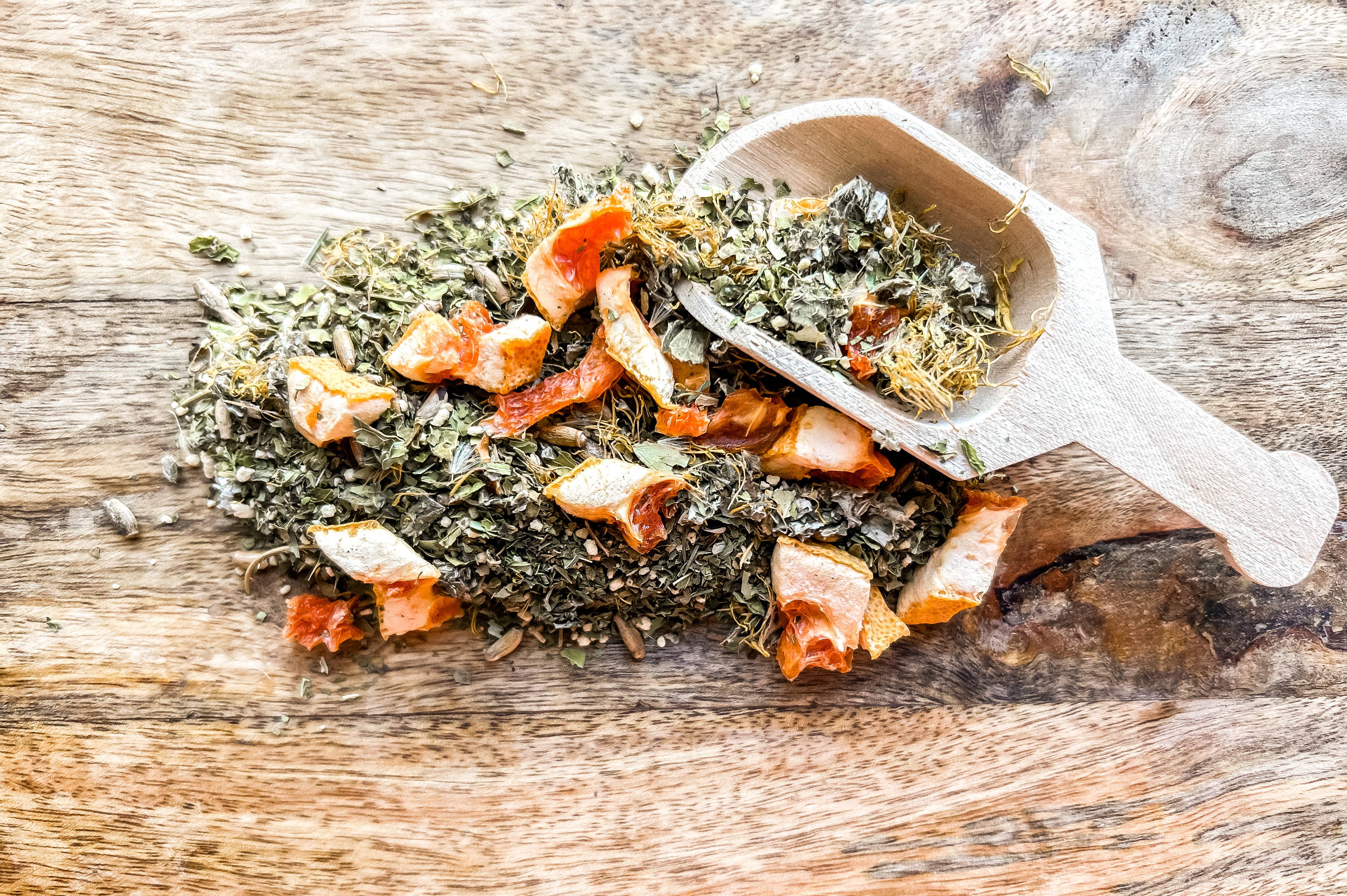 Birch Tea Co. – wholesale Löst te – Boozy - Pepparmynta Herbal lösa blad teblandning2