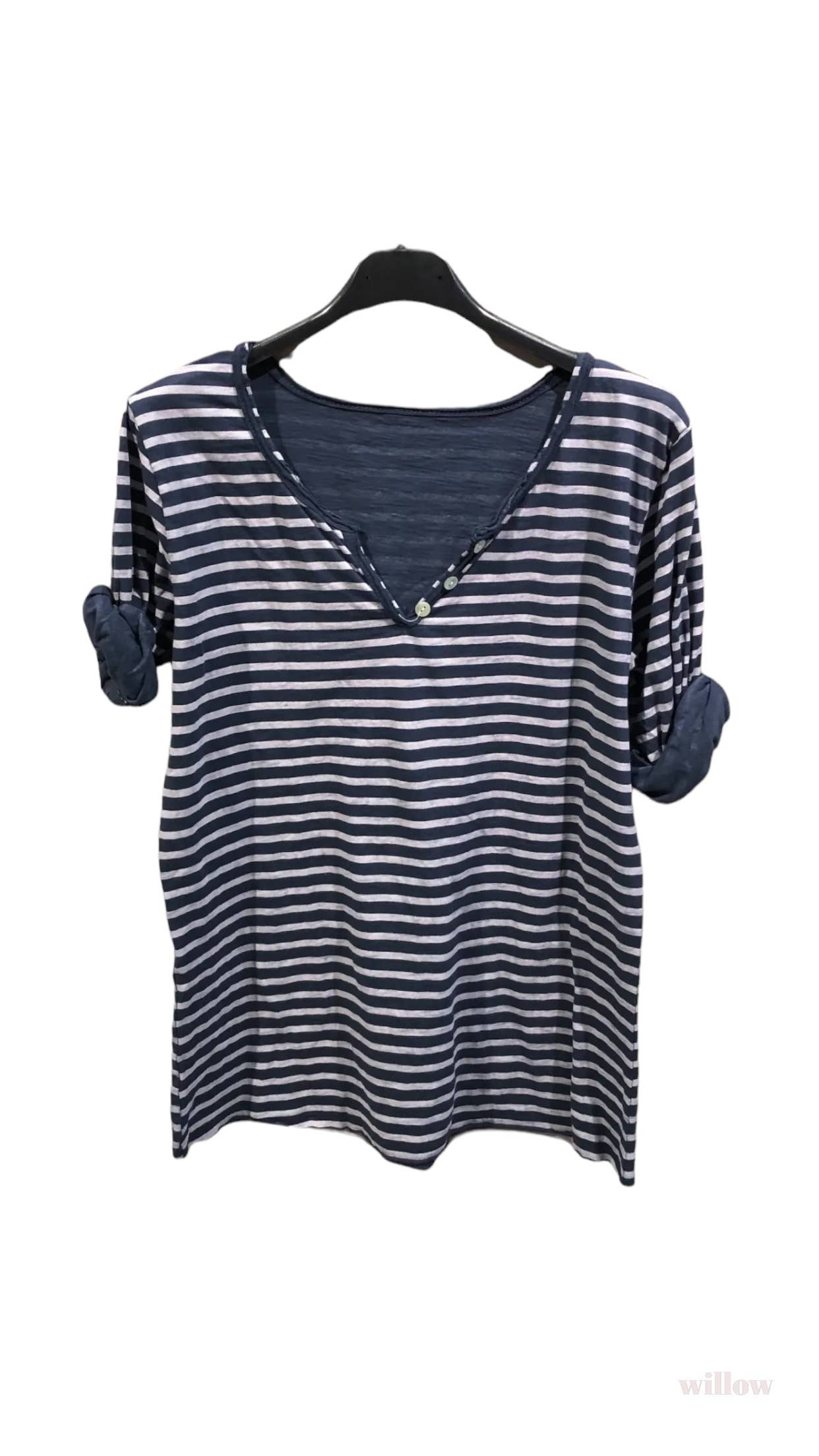 Moonsun - Wholesale T-Shirt - Women's - Marine striped cotton top11
