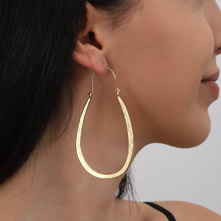 AVENS - Wholesale Dangle Earrings - 14k gold plated brass earrings