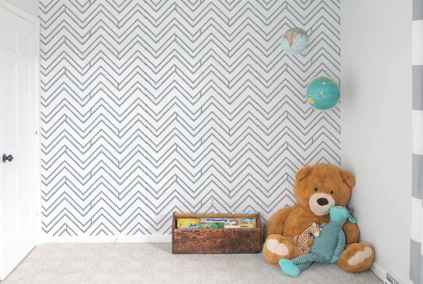 A Makers' Studio – Rolo de papel de parede por atacado – Neatnix - Estêncil de Parede Mylar 24x246