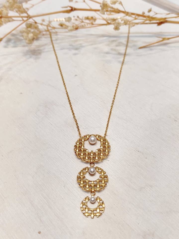 Perlia Miana—Collier pour la vente par LOLO & YAYA