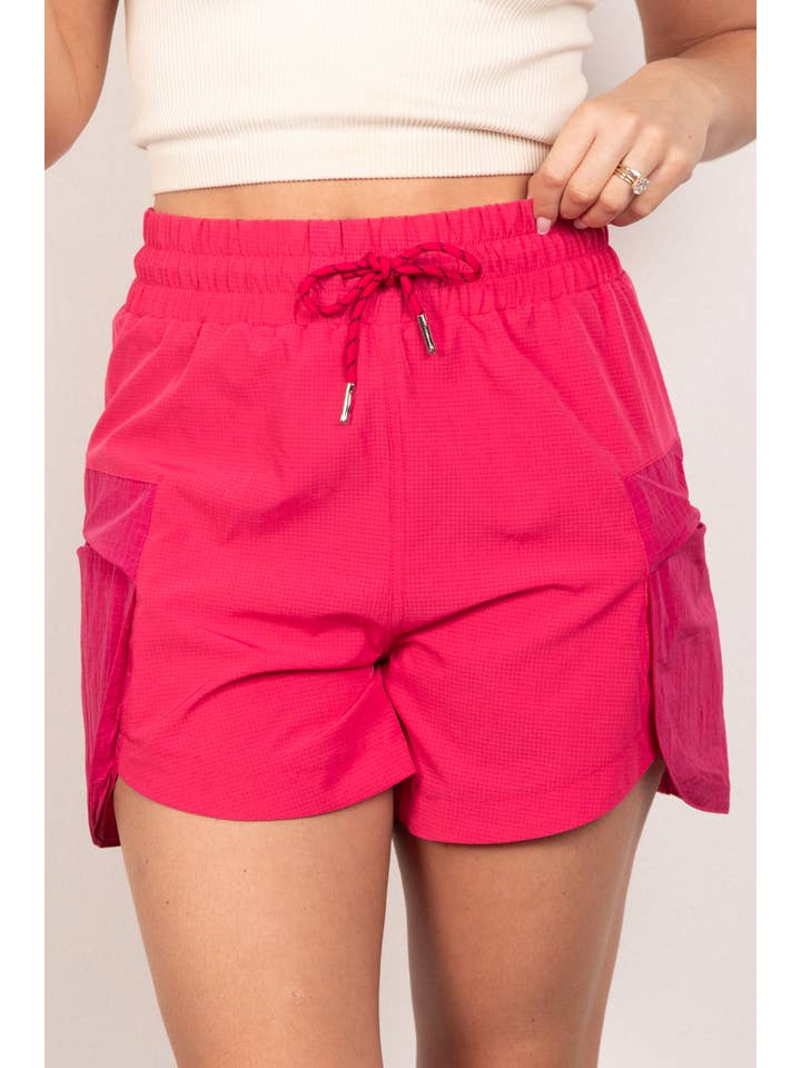 VERY J - Vendita all'ingrosso Pantaloncini sportivi - Donna - Pantaloncini cargo per abbigliamento sportivo con vita elastica NP7037610