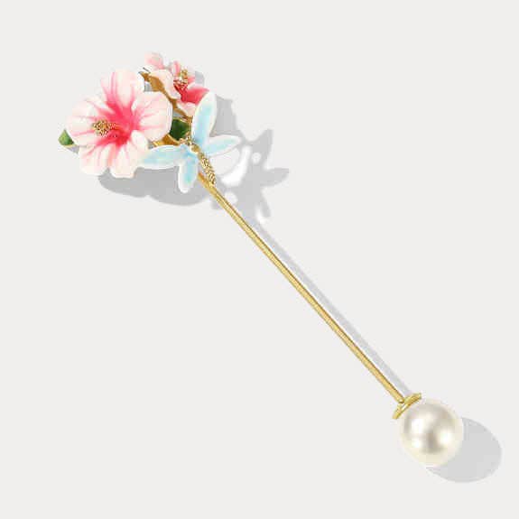 Hibiscus Broche for engroshandel hos Verdivine