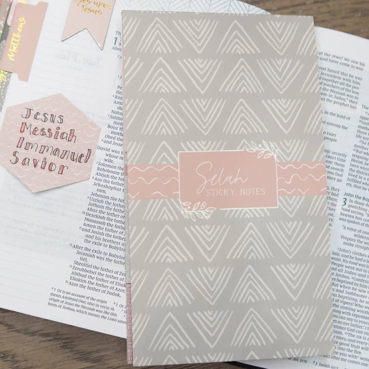 Chosen & Cherished - Wholesale Sticky Notes - Bible Study Post-It Notes | Selah Bible Study Sticky Note Set