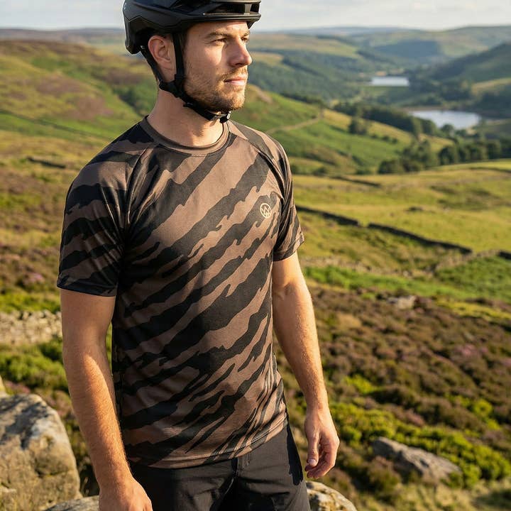 Odyssey Activewear - Wholesale Athletic Top - Men's - Tornado Short Sleeve Performance MTB Jersey5