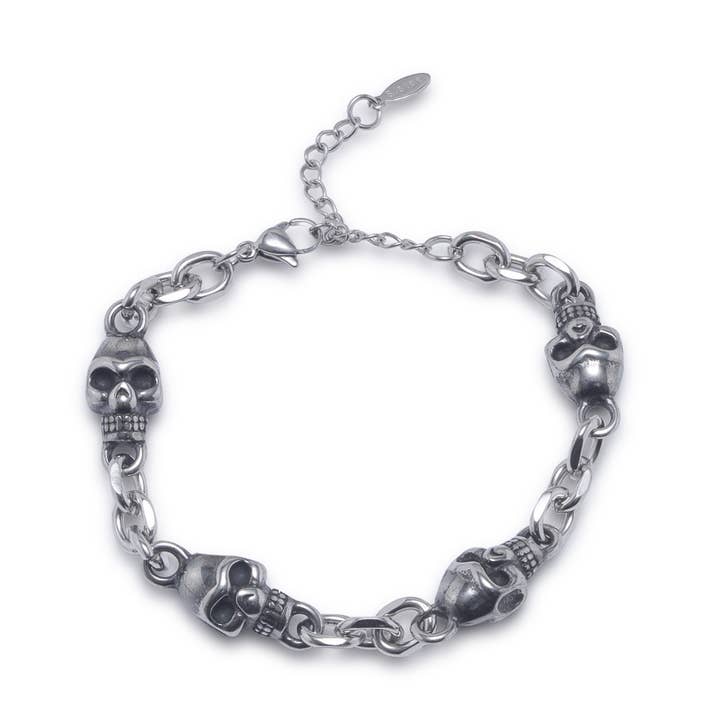 SS 4-Skalle för wholesale av Midhaven Ltd - Tribal Steel