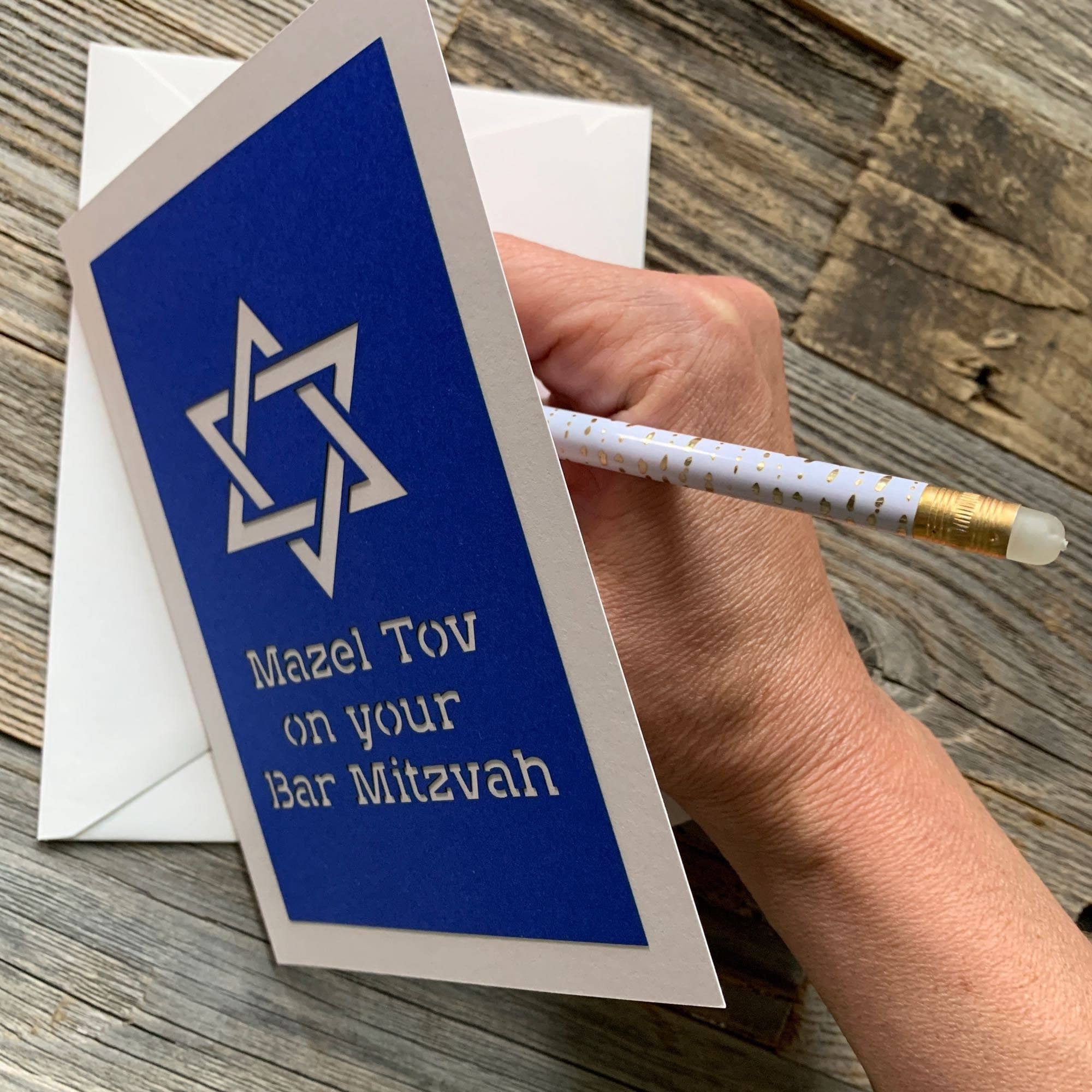 Louise Lauret - Wholesale Everyday Greeting Card - Mazel Tov on Your Bar Mitzvah, Bar Mitzvah Card6