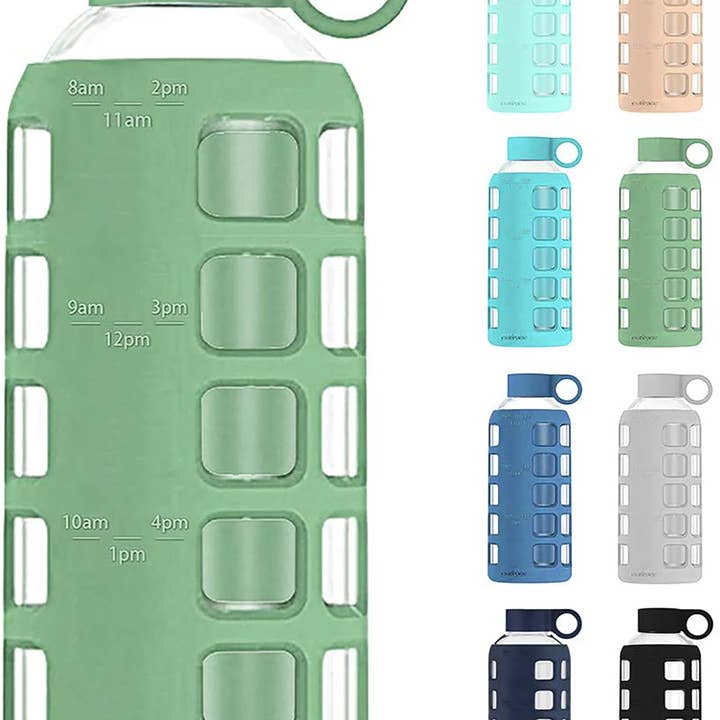 purifyou - Wholesale Water Bottle - purifyou® Premium Glass Water Bottle