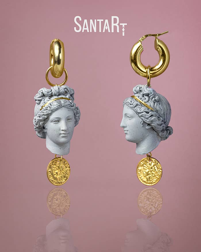 Santart - Wholesale Dangle Earrings - Venus stone earrings1