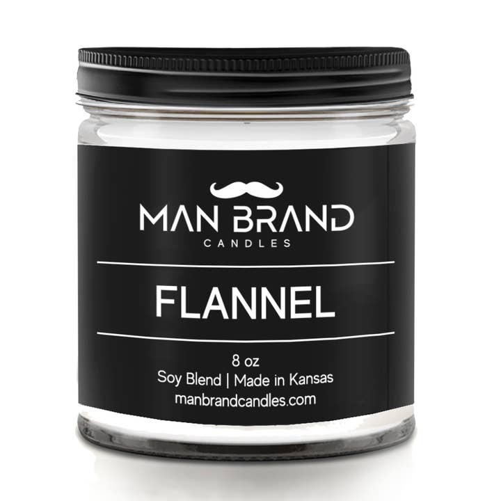 Man Brand Candles Flannel for wholesale by Man Brand Candles