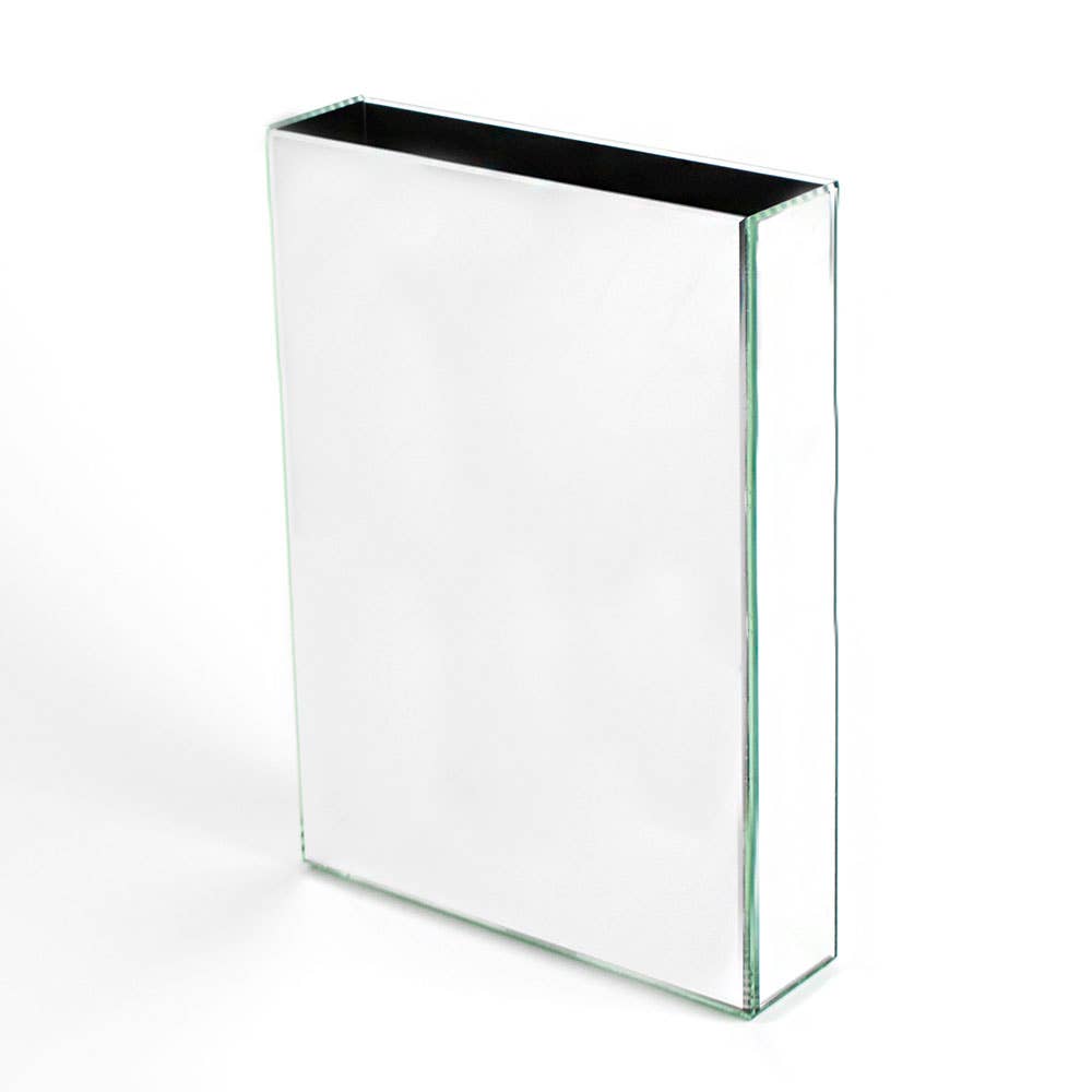 Vasesource - Wholesale Vase - Mirror Rectangle Glass Vase (MIRROR18312)0