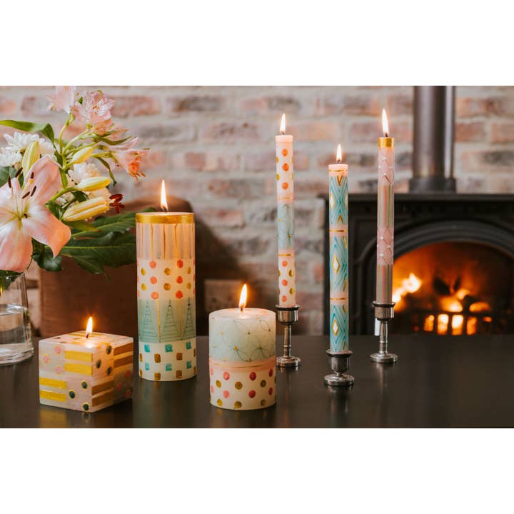 Thumbprint Artifacts - Wholesale Tapered Candle/Candlestick - Delight Candle9