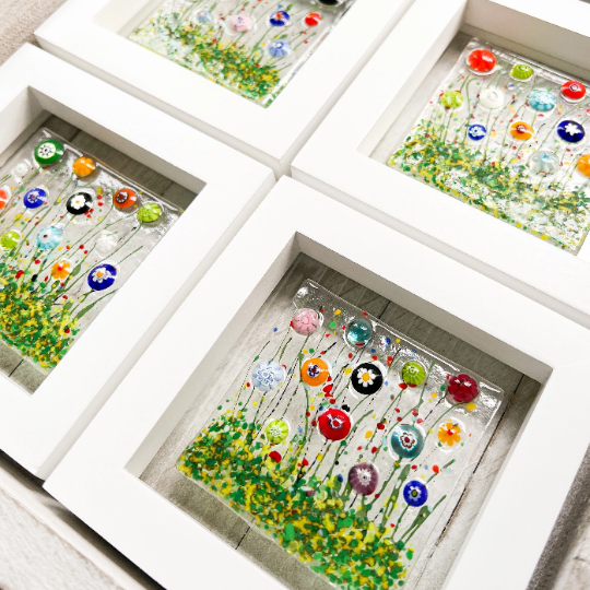 Glass Girl Studio - Wholesale Picture Frame - Floating Frame - Wildflower2