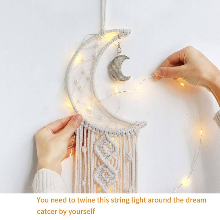 JSBlueRidge Toys - Wholesale Dream Catcher - Moon Dream Catcher For Home Decor