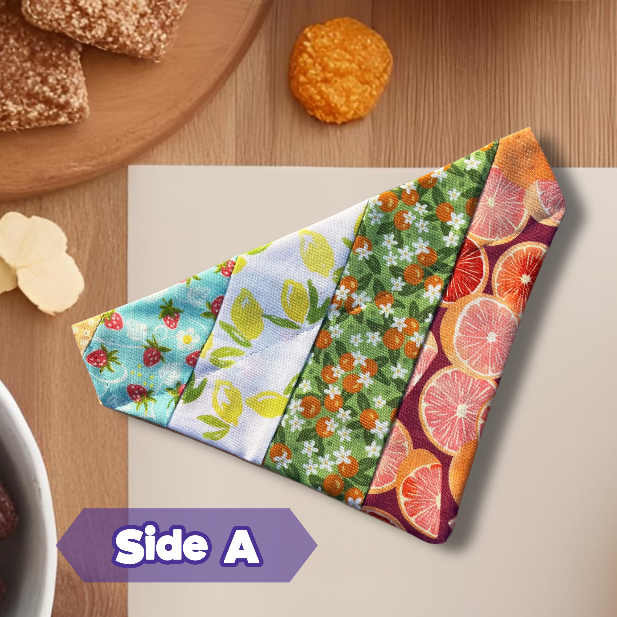 Pup Snack Pack - Wholesale Pet Bandana - Dog - Quilted Over the Collar Dog Bandana3